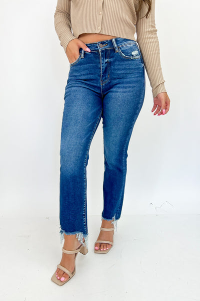 Bella High Rise Ankle Flare Jeans