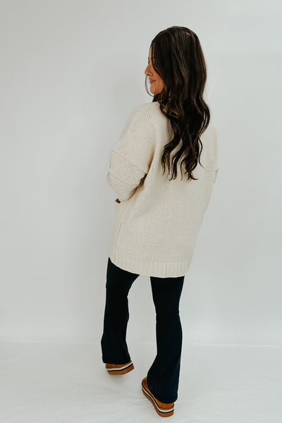 Stay In Your Lane Knit Cardigan