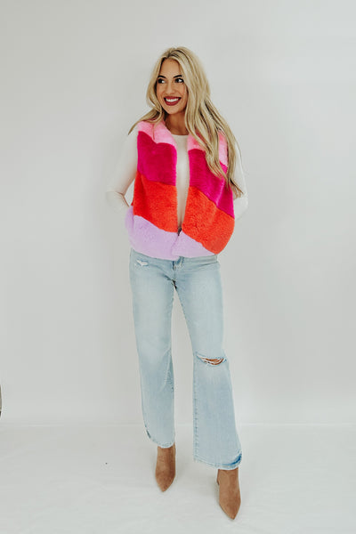 Libby Faux Fur Vest