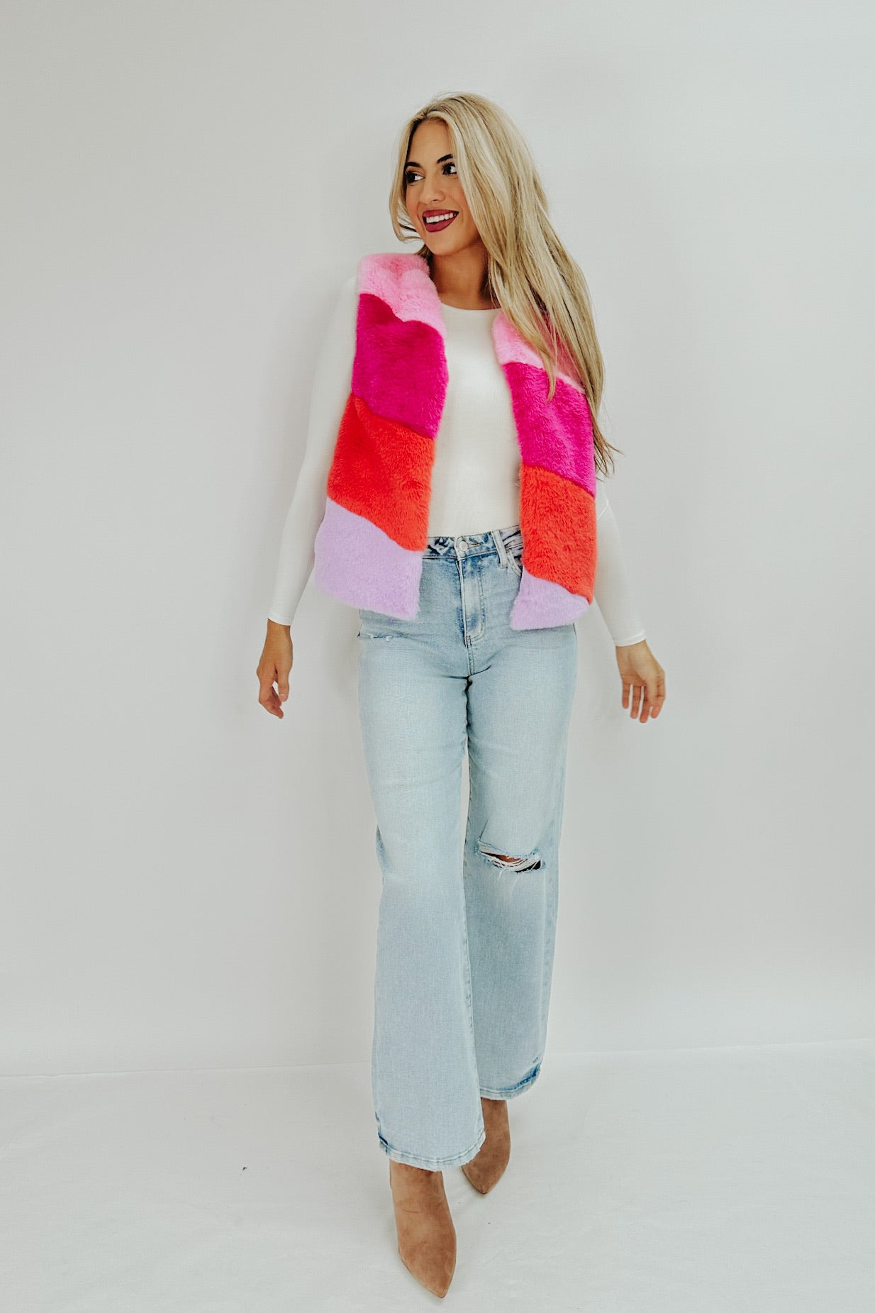 Libby Faux Fur Vest