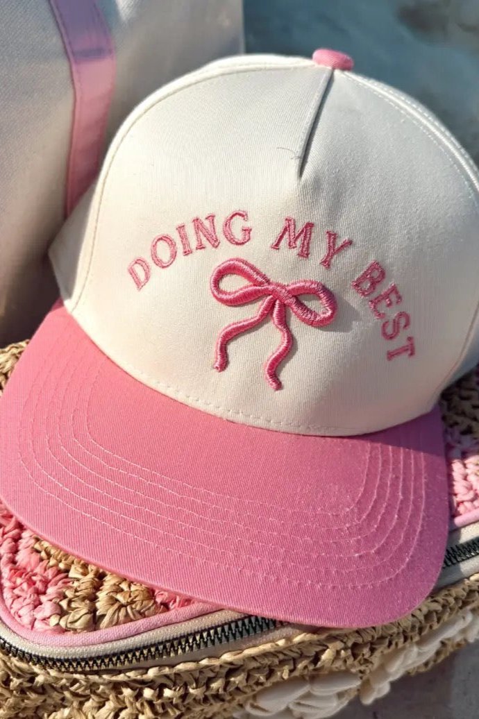 RESTOCK: "DOING MY BEST" Vintage Trucker Hat