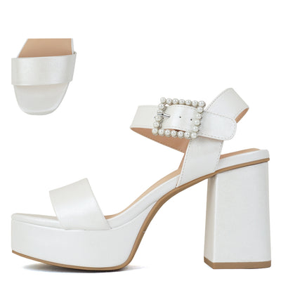 Elevated Impression Platform Sandal