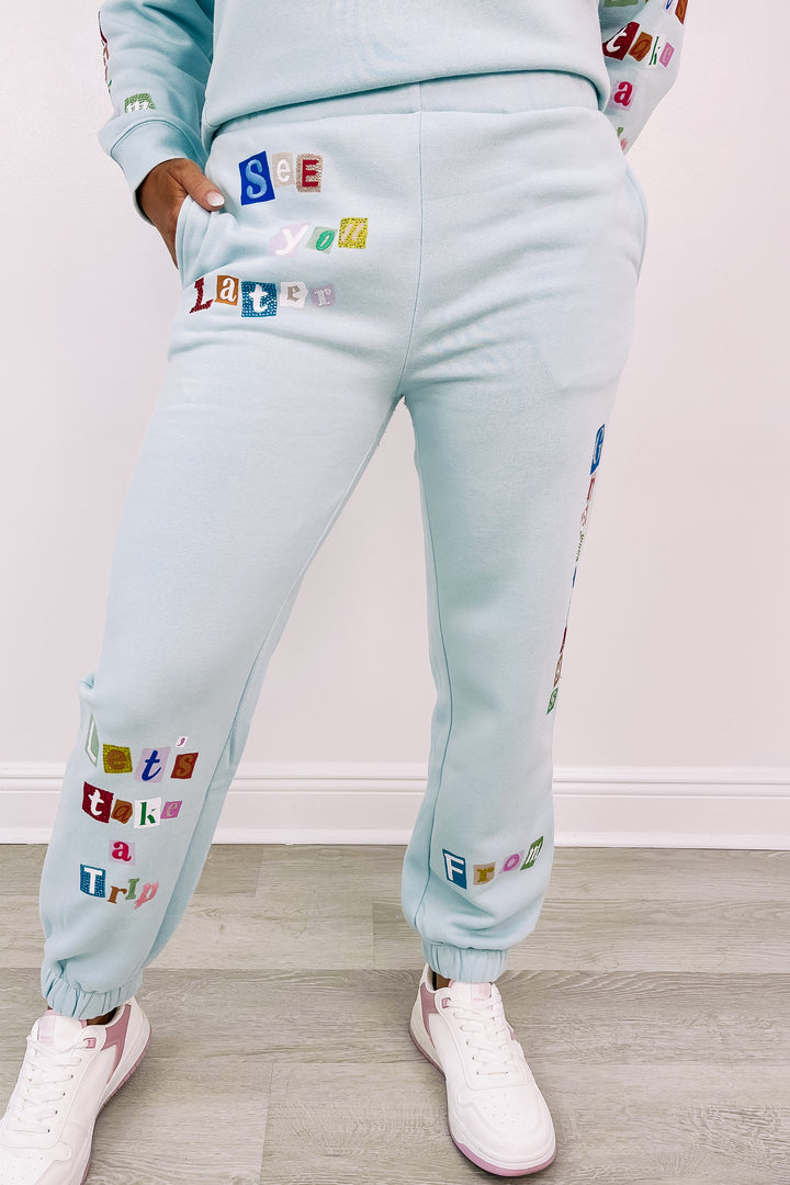 Vintage Havana See You Later Joggers Bella Rose Boutique