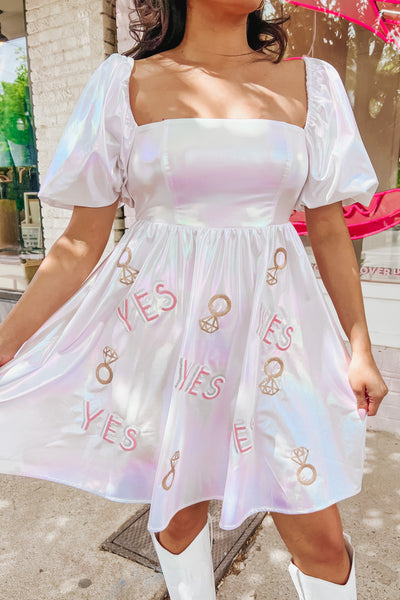 Say Yes Engagement Dress