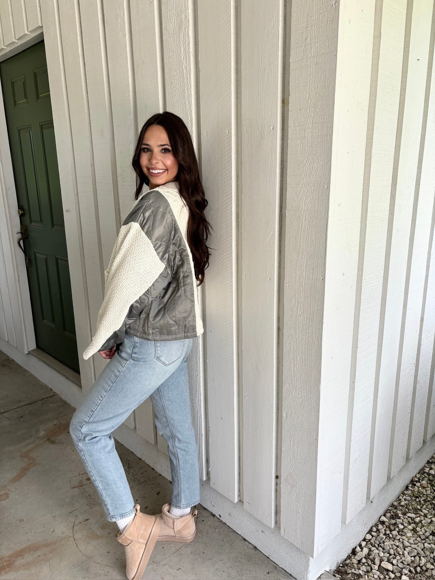 Whistling Winds Quilted Cardigan Jacket