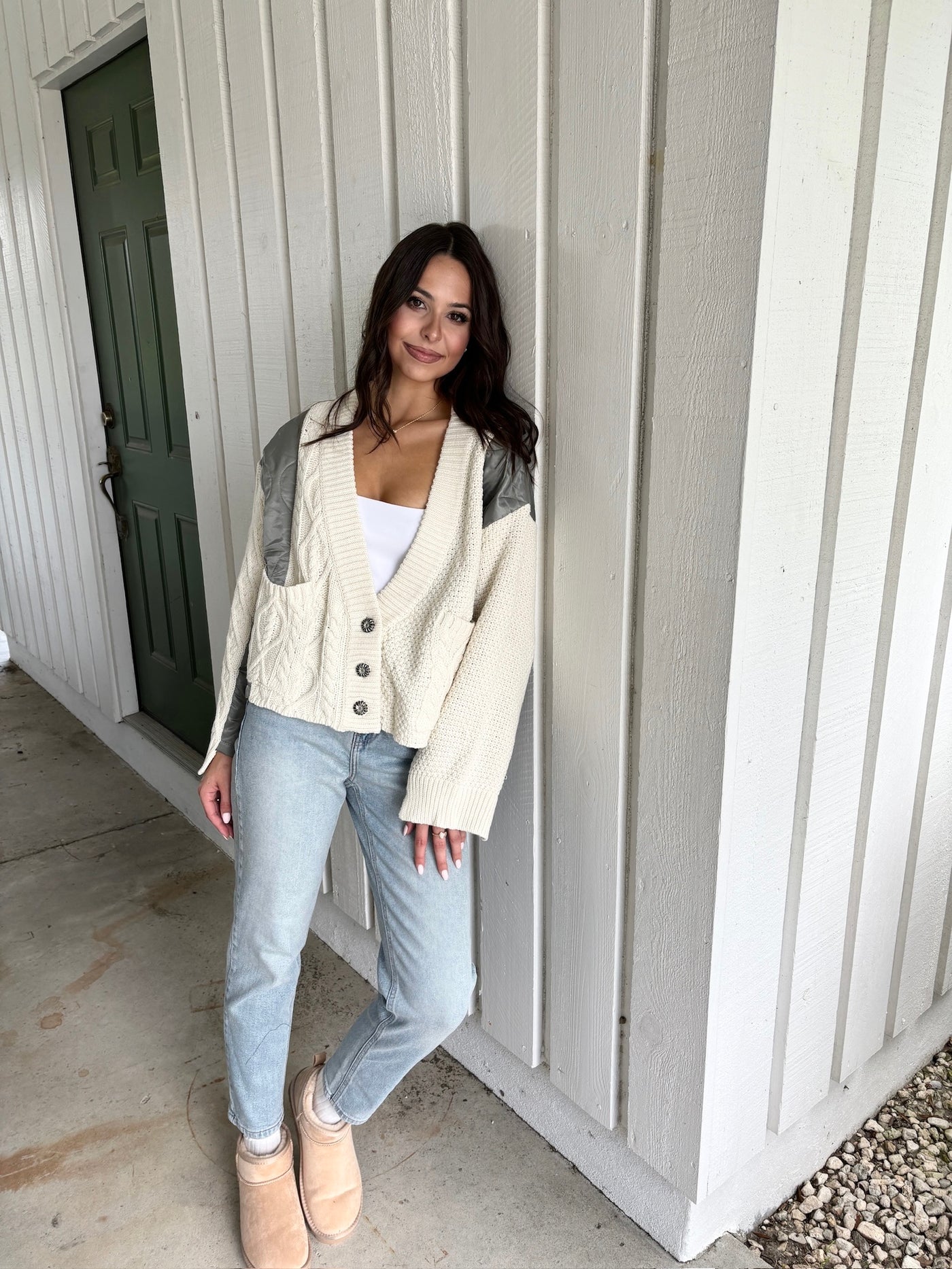 Whistling Winds Quilted Cardigan Jacket