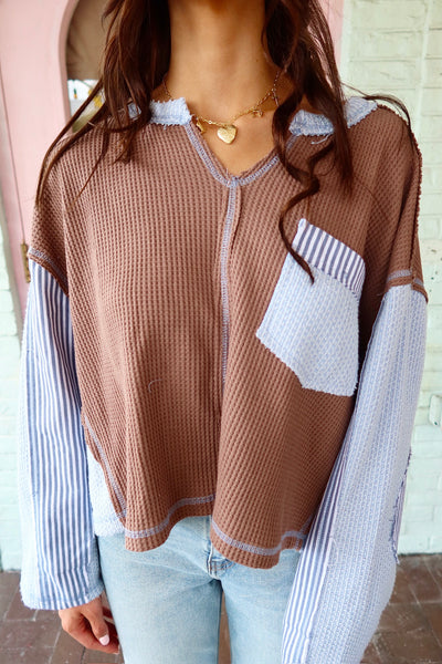 Just Being Myself Oversized Top