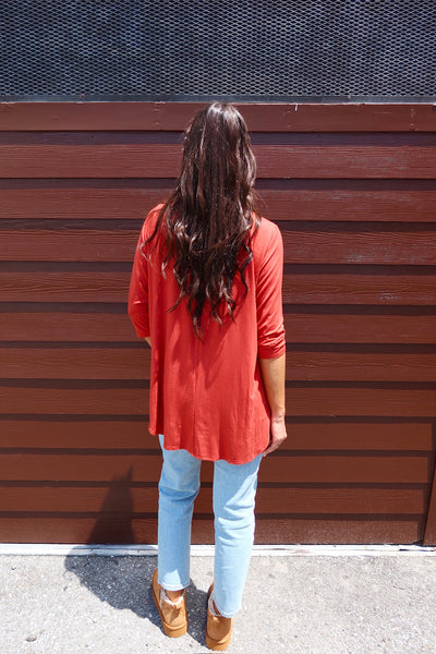 Just So Basic V-Neck Top