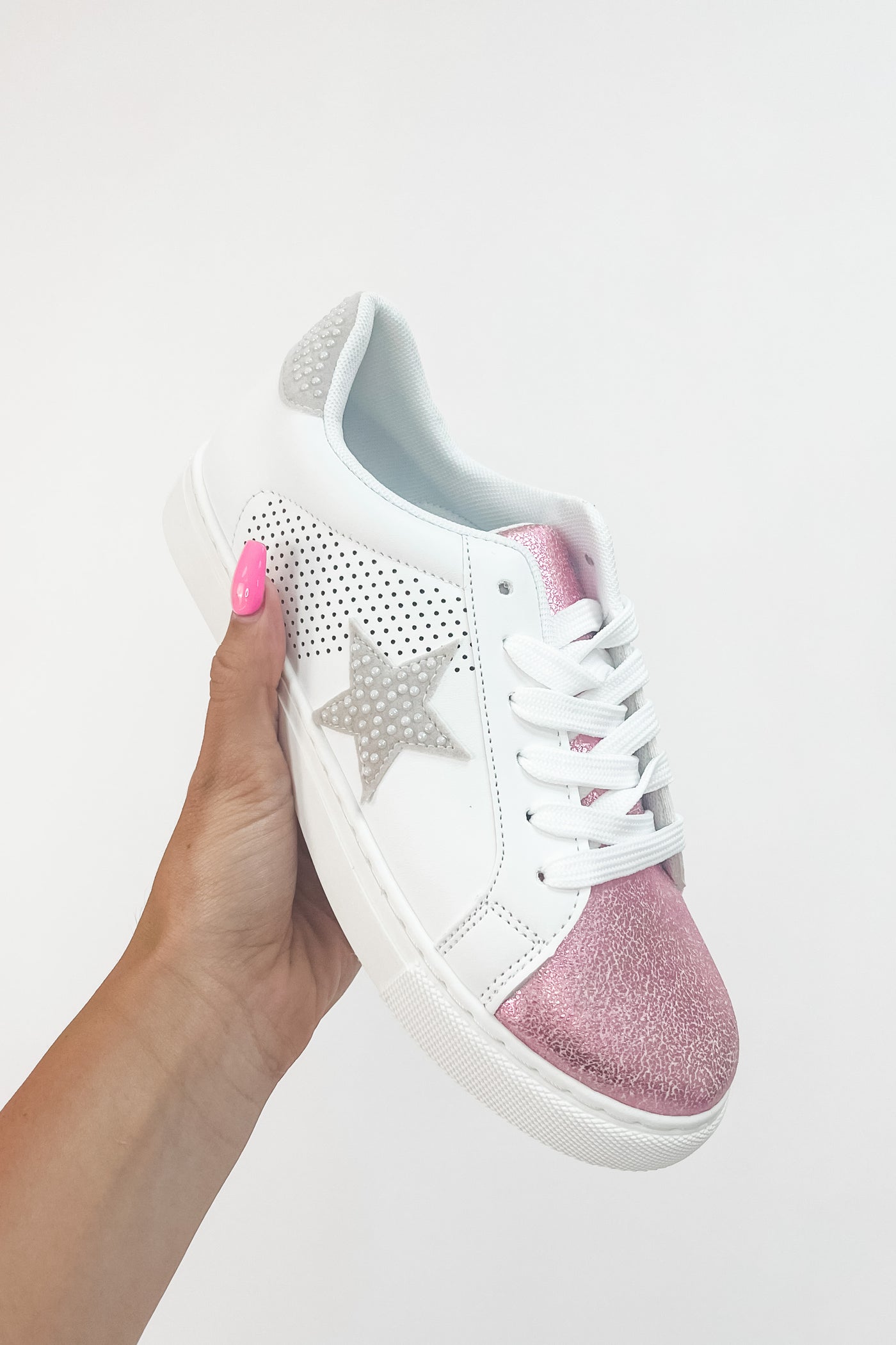 Chasing The Weekend Star Embellished Sneakers