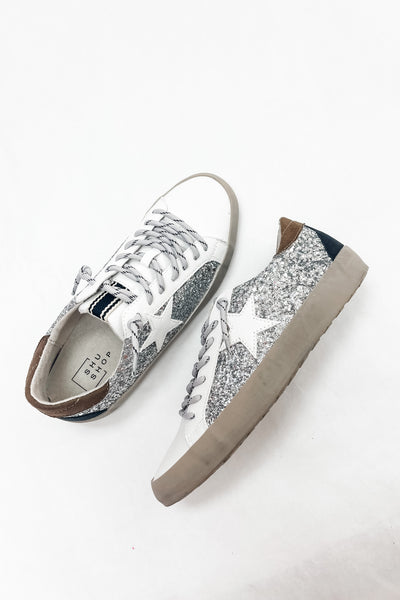 RESTOCK: I'm On My Way Glitter Sneakers
