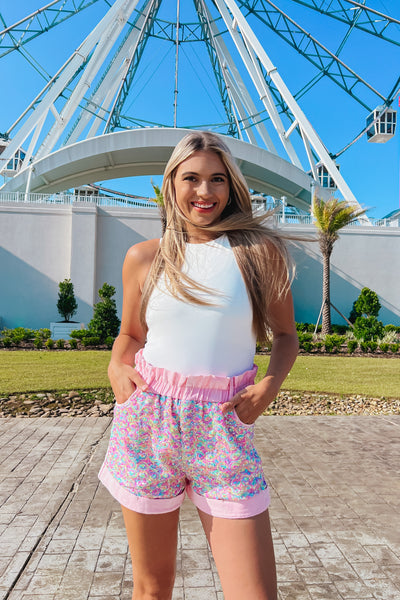 Party On The Block Sequin Shorts