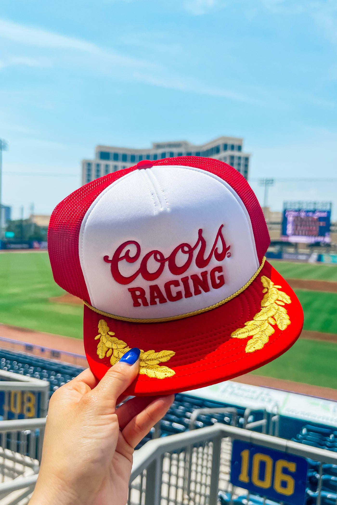Coors Racing Trucker Hat