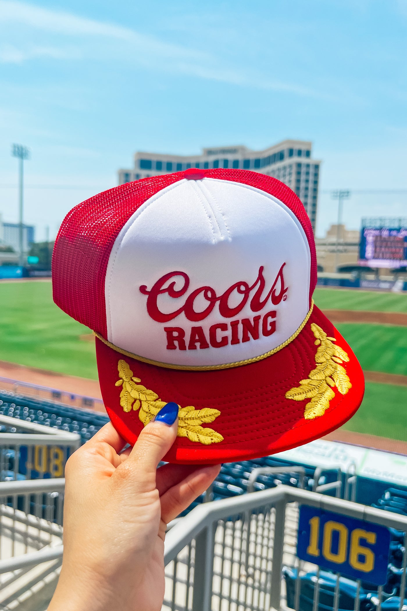 Coors Racing Trucker Hat