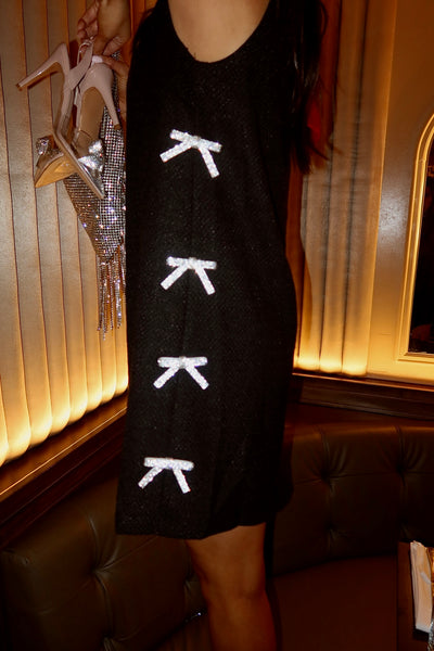 Especially Fabulous Bow Mini Dress