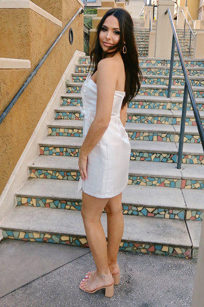 Dedicated To Glamour Strapless Mini Dress