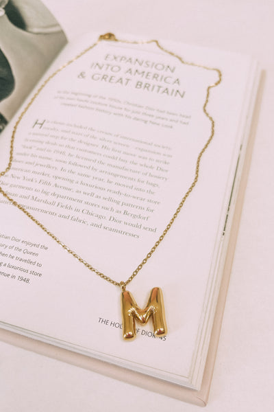 What's My Name Initial Necklace