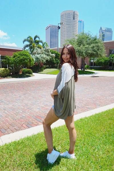 Cheerful Charm Oversized Top
