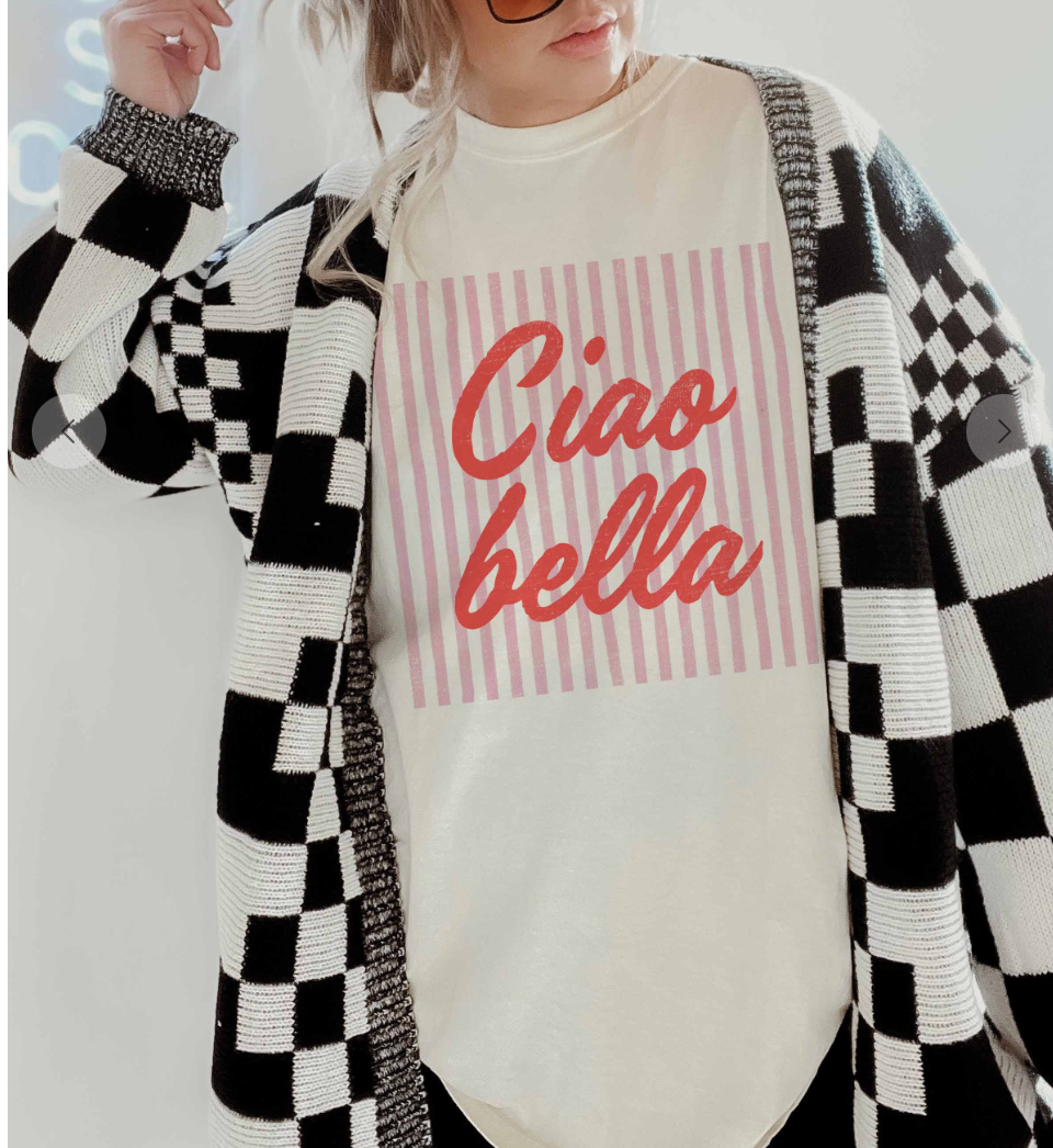 Ciao Bella Graphic Top