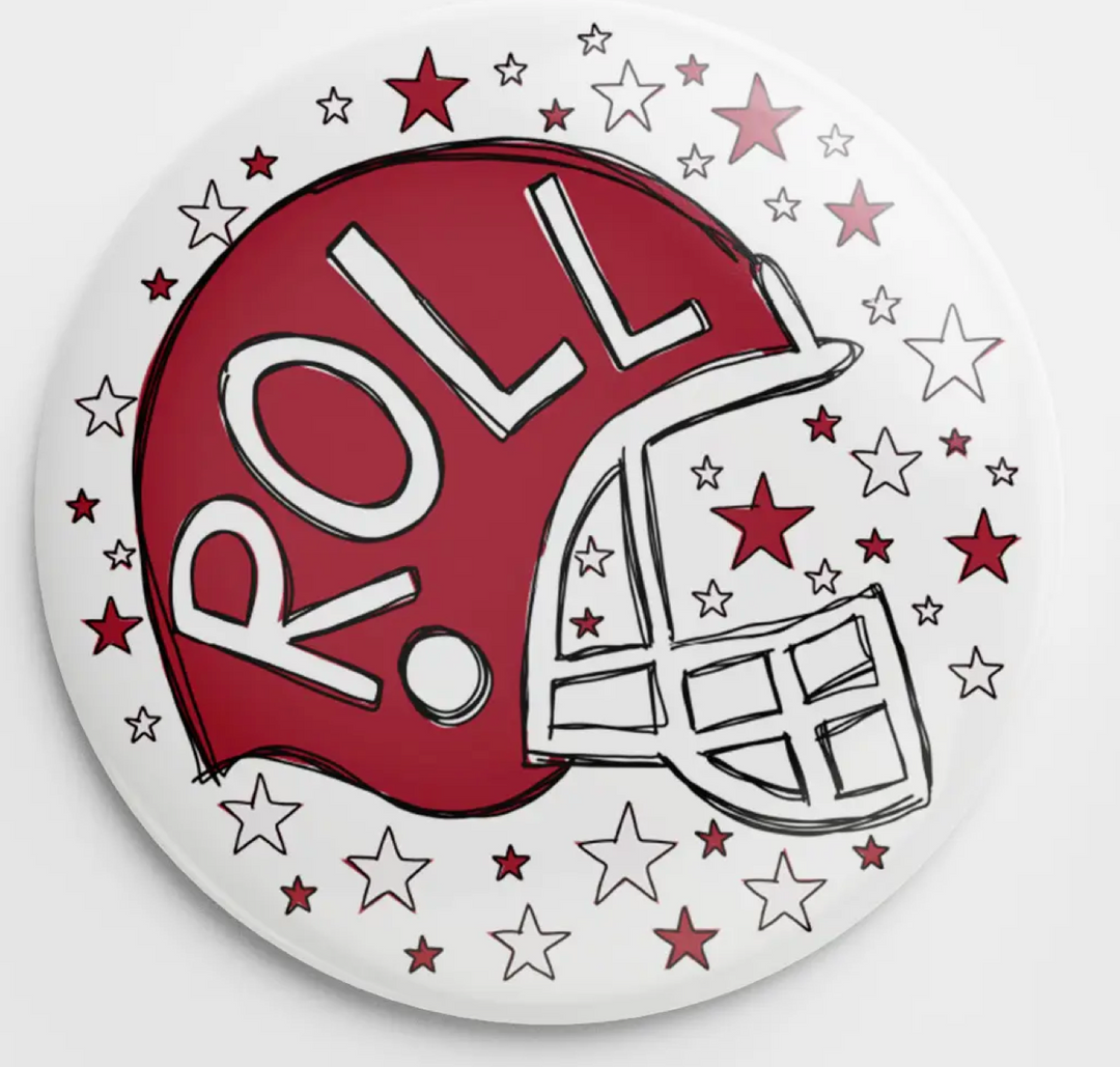 Roll Helmet Button