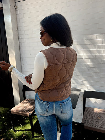 See You Again Textured Vest Top