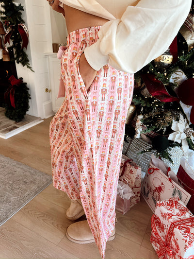 Toy Soldier Poplin Pajama Pants