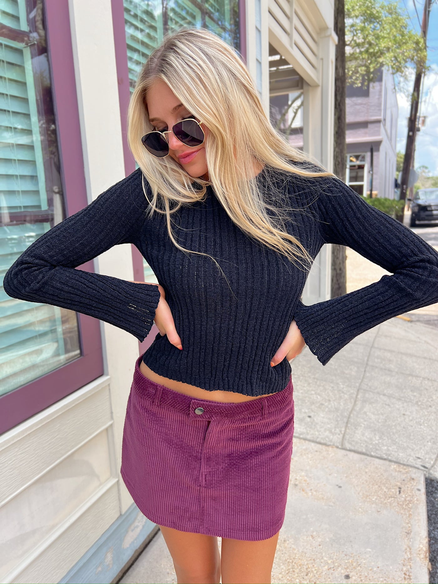Gonna Go Far Sweater Top