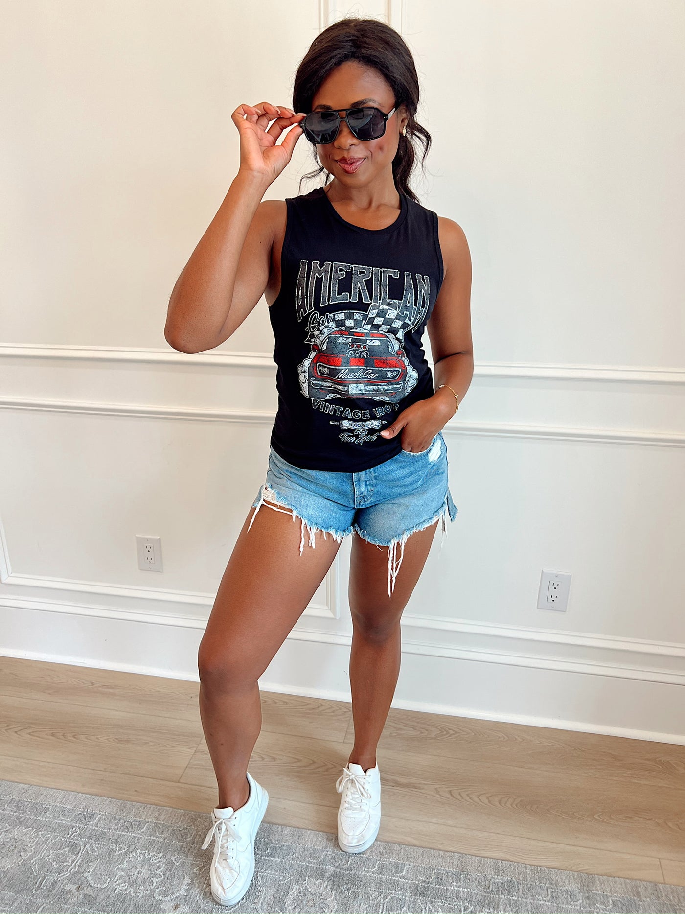 American Vintage Iron Muscle Tank