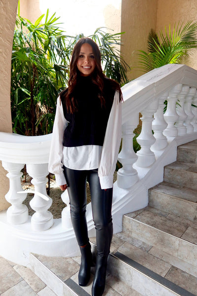 Don't Envy Me Layered Sweater Top