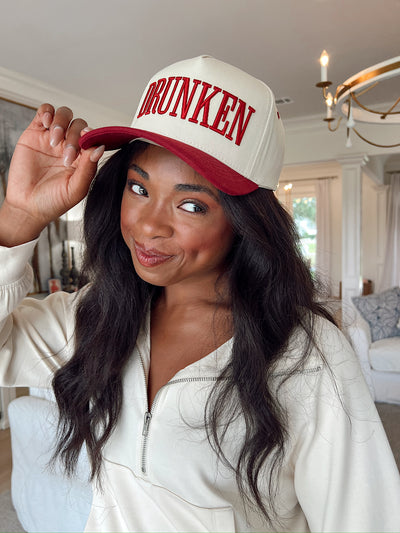 Drunken Two-Toned Trucker Hat