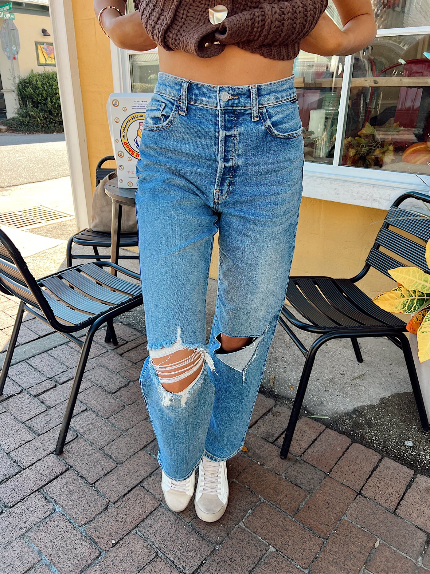 Daily Mode Super High Rise Dad Jeans