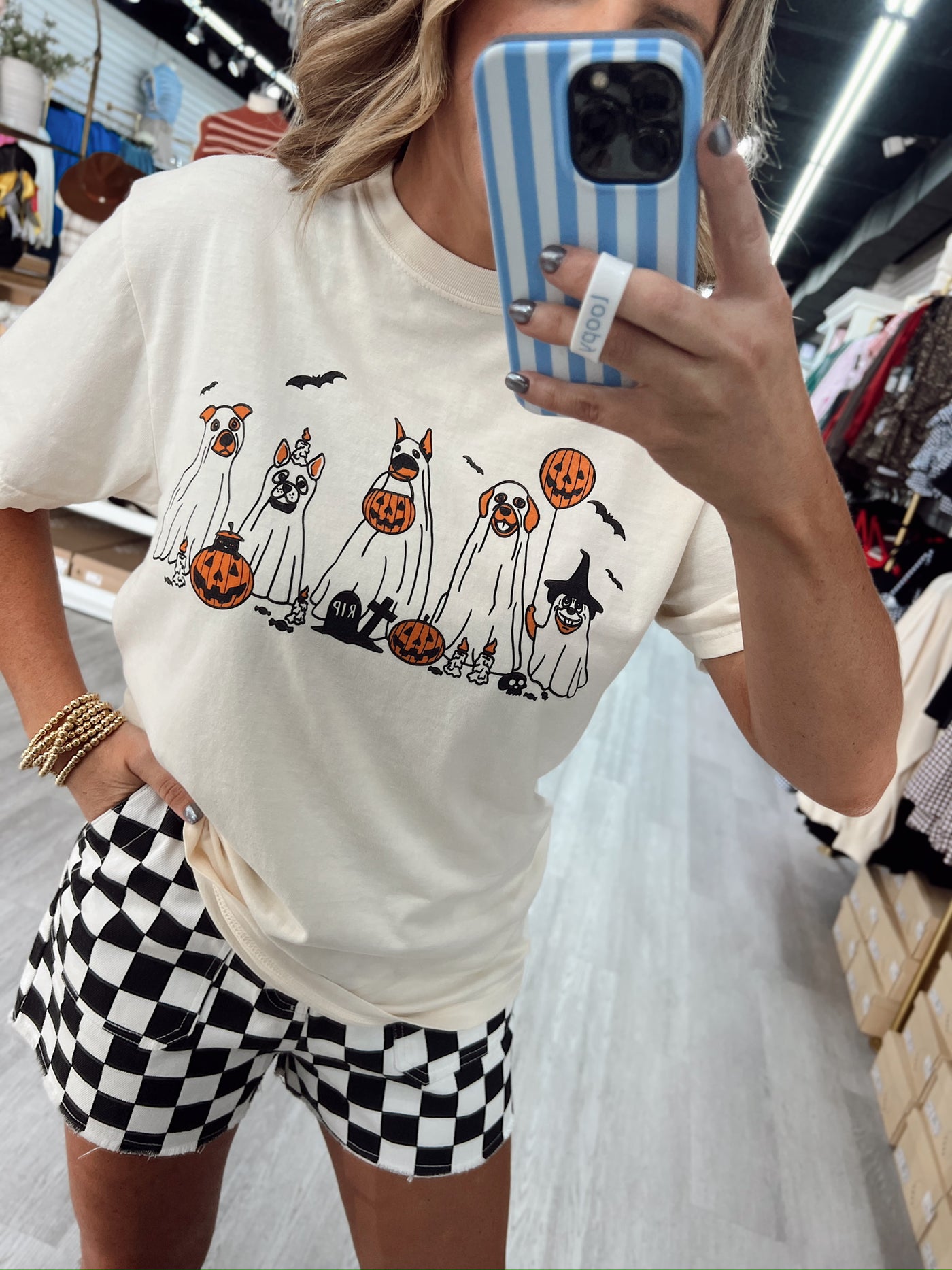 Howl-A-Ween Graphic Top