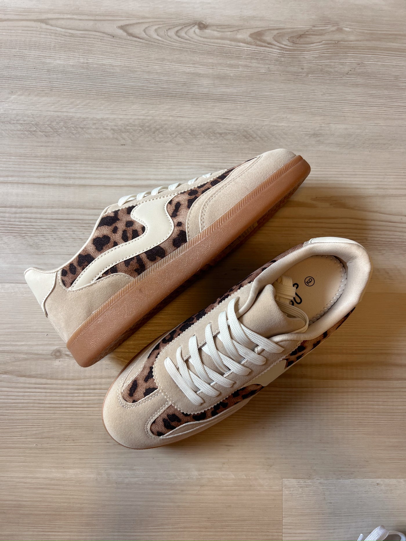 Don't Catch Me Leopard Sneakers