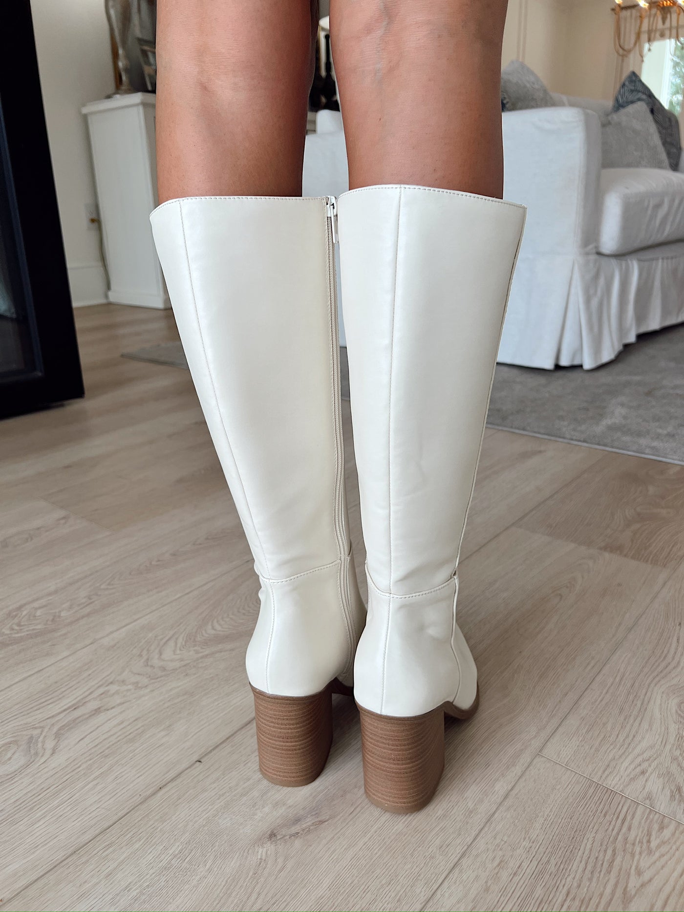 Not To Blame Faux Leather Knee High Boots