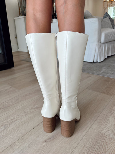 Not To Blame Faux Leather Knee High Boots