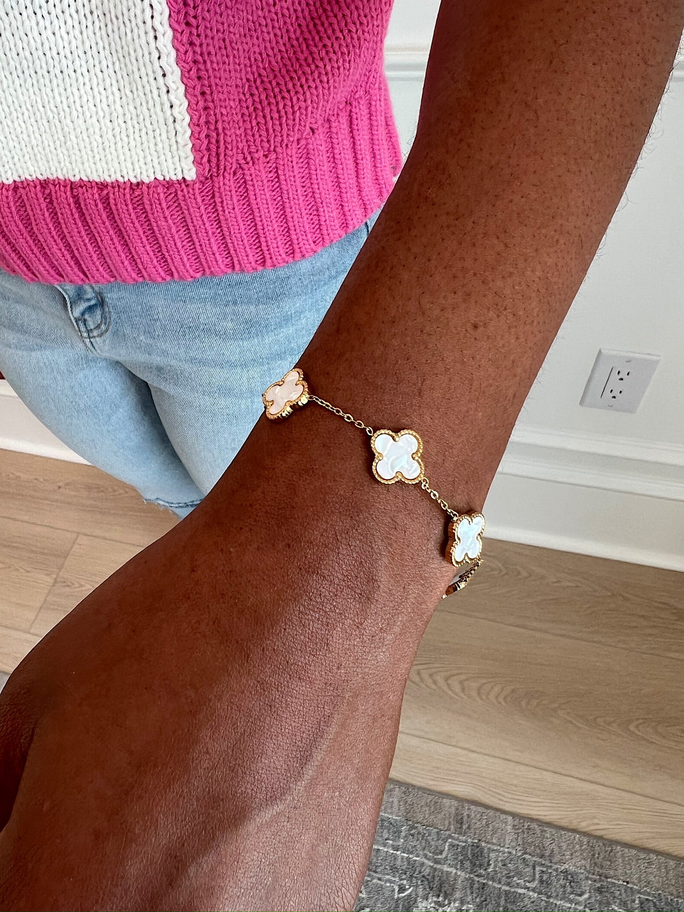 Long Story Short Clover Bracelet