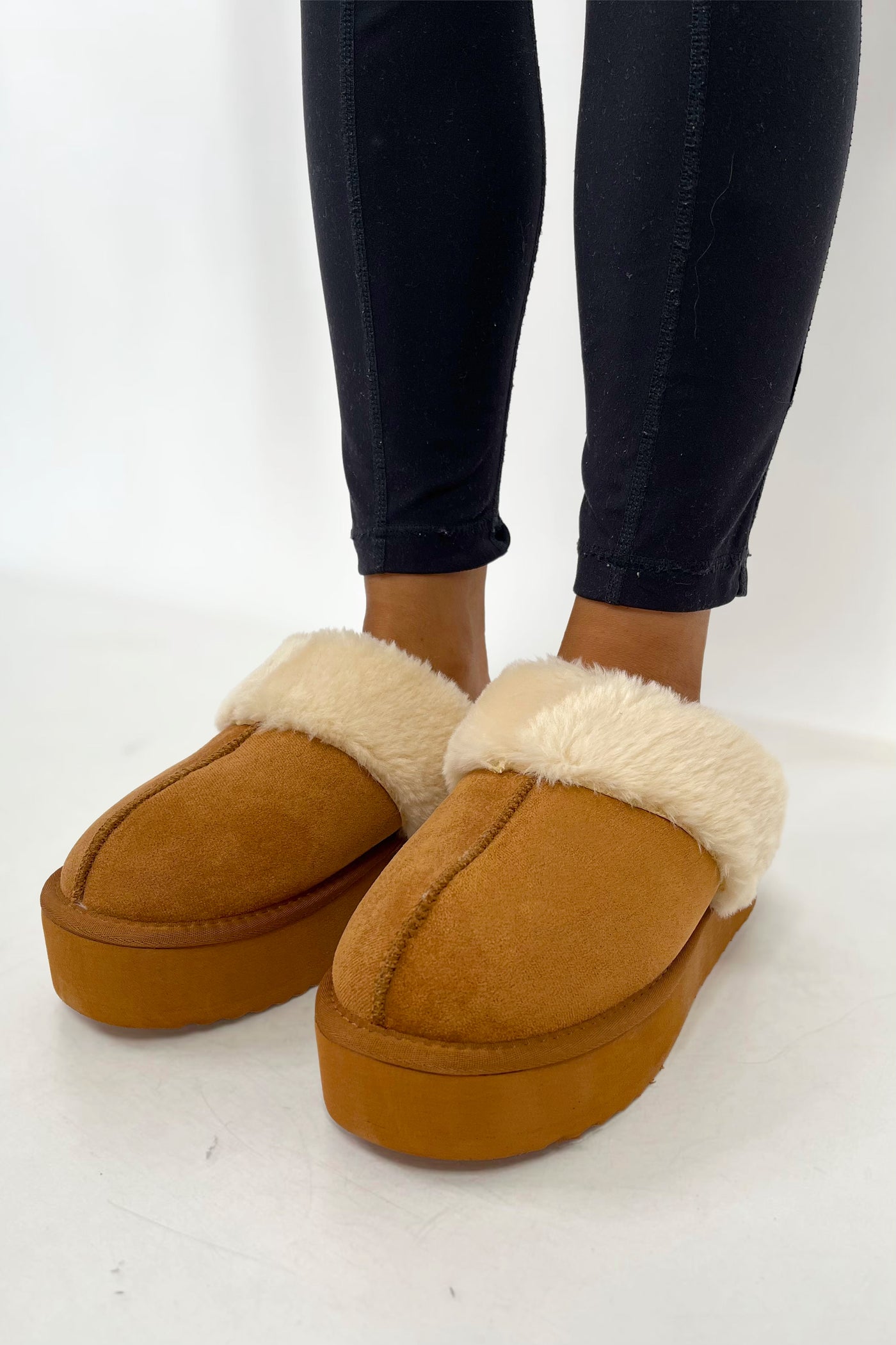 Step Aside Platform Mule Slippers