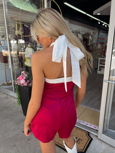 Gentle Spark Halter Romper