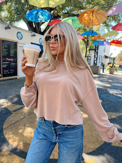 Made For Mornings Sweater Top