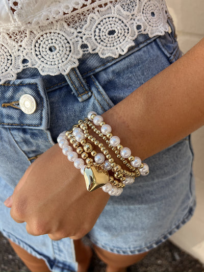 Queen Of The Ball Bead Bracelet