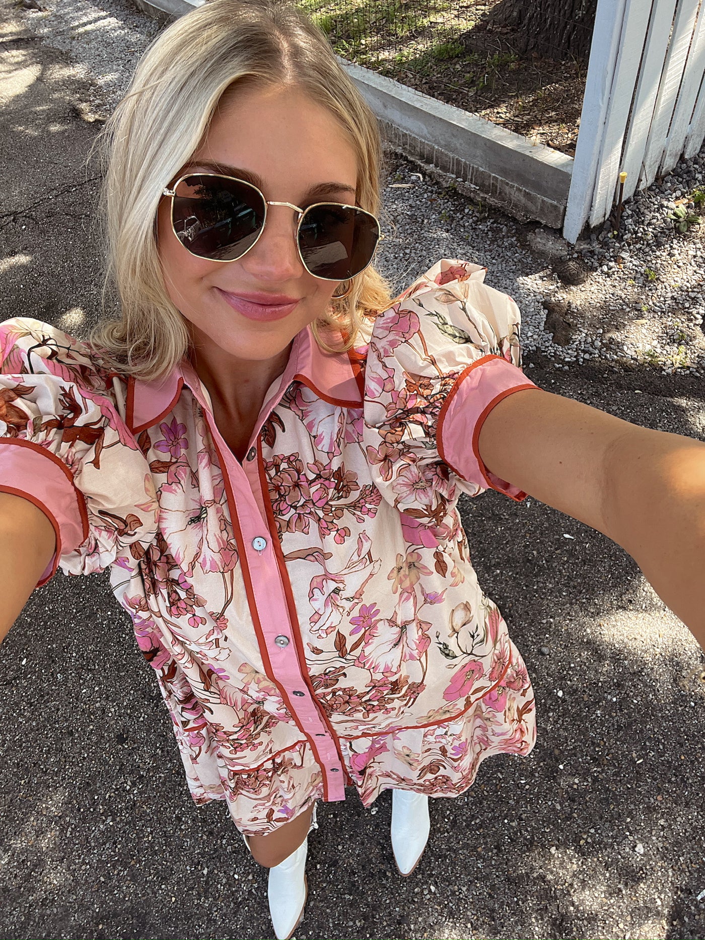 Holding Wildflowers Floral Dress