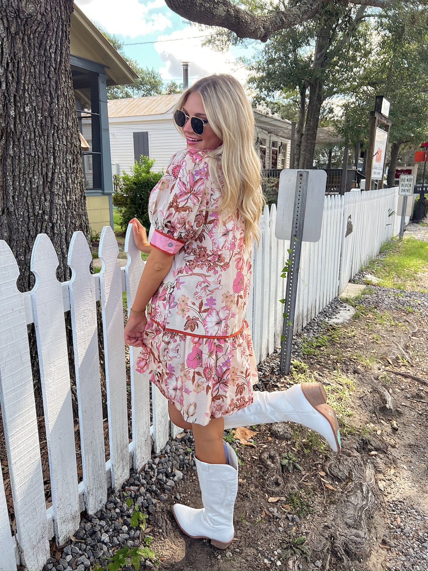 Holding Wildflowers Floral Dress