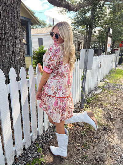 Holding Wildflowers Floral Dress
