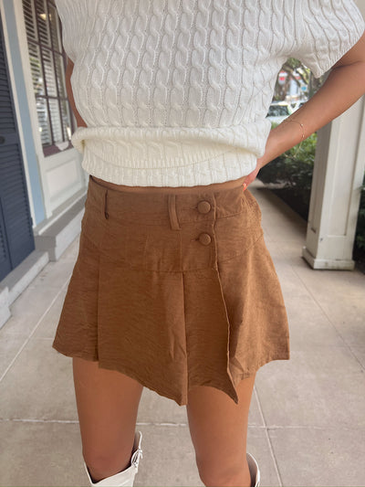 Try Me Twice Mini Skirt