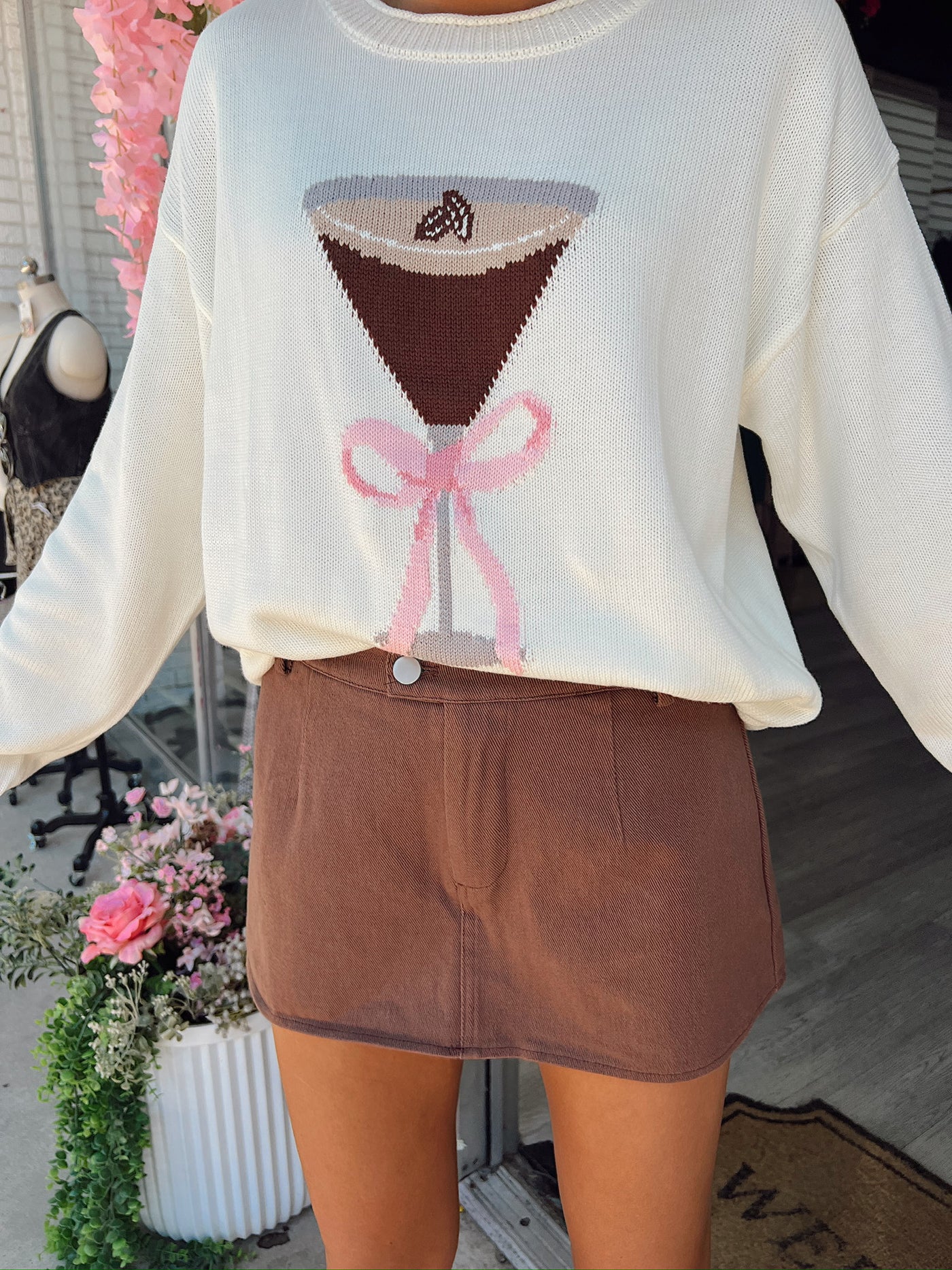 Roads Ahead Mini Skort