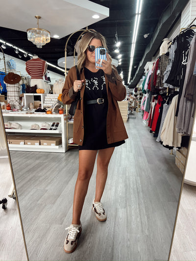 Dancing Skeletons T-Shirt Mini Dress