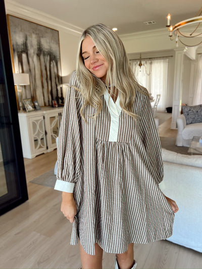 Unmatched Charm Striped Dress