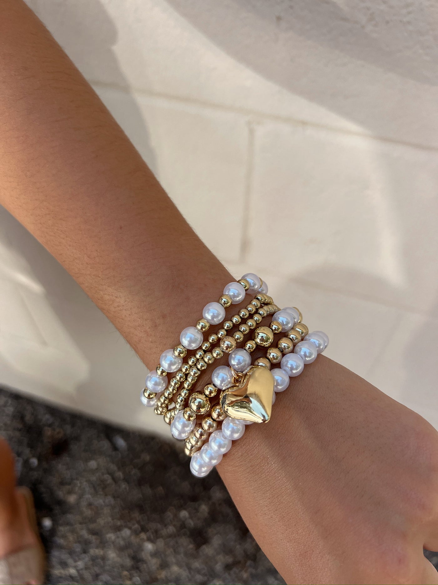 Queen Of The Ball Bead Bracelet