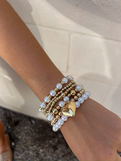 Queen Of The Ball Bead Bracelet