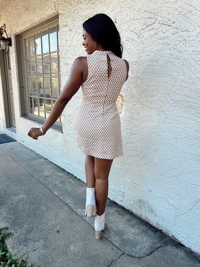 Range Romance Textured Dress