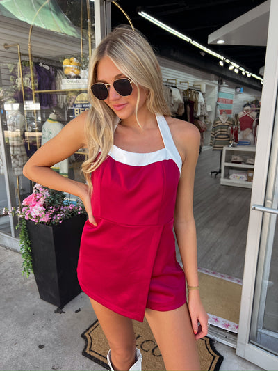 Gentle Spark Halter Romper
